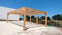 Pérgolas e piso Deck