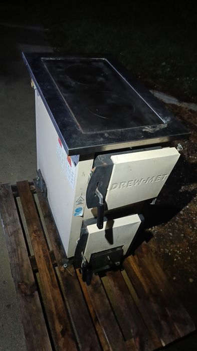 Piecokuchnia piec kocioł 10kw 2020 rok części sprawne
