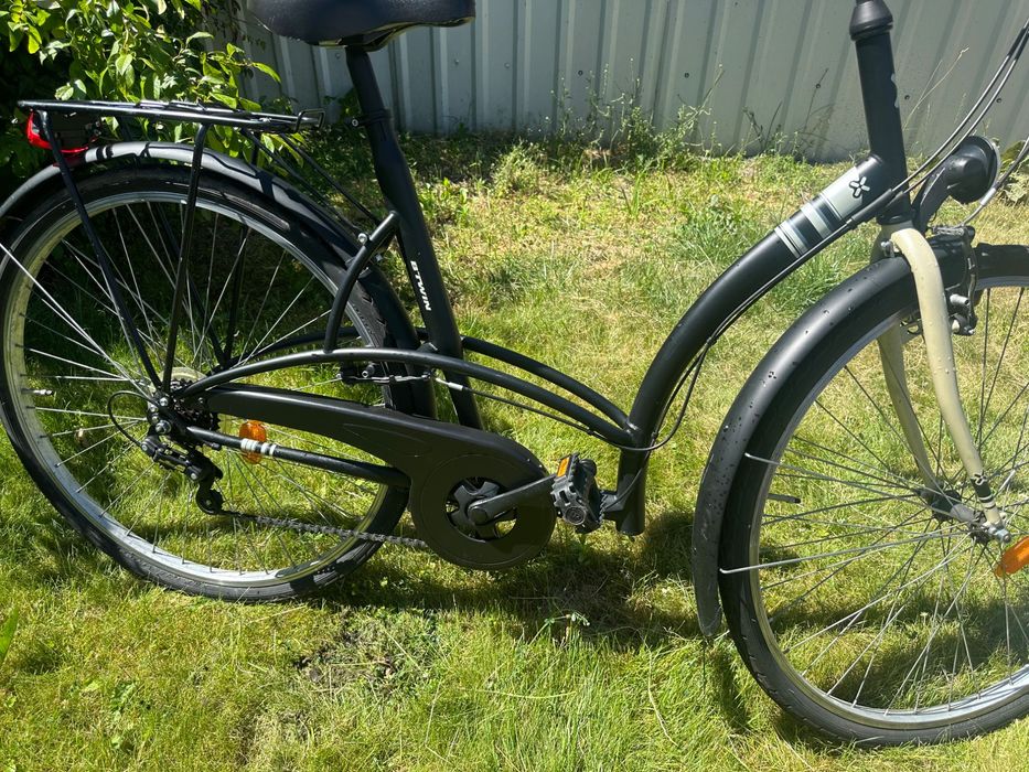 Rower damski z koszem