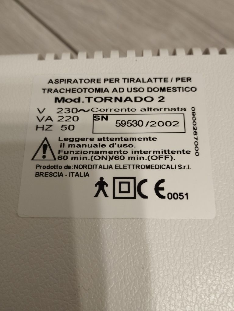 Aspirator - ssak elektryczny Tornado 2