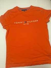 T-shirt Tommy Hilfiger Prosta koszulka rozmiar XS damska