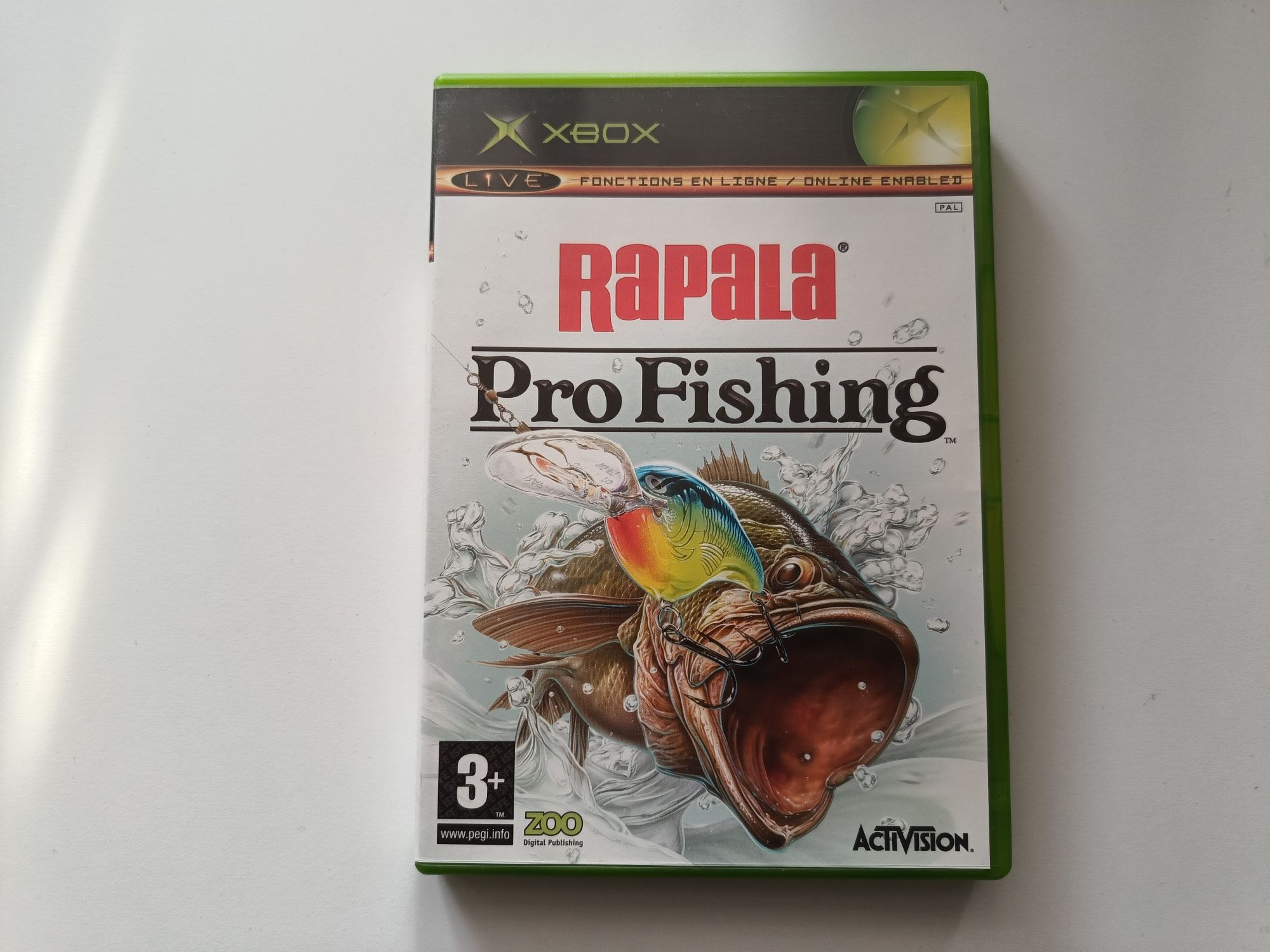 Gra Xbox classics RAPALA Pro Fishing -unikat