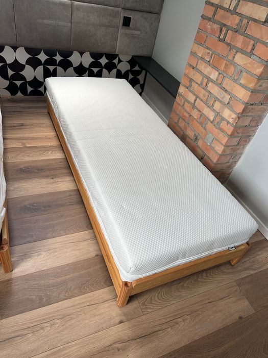 Łóżko Utaker  Ikea 2 tapczany 80x200 z 2 materacami