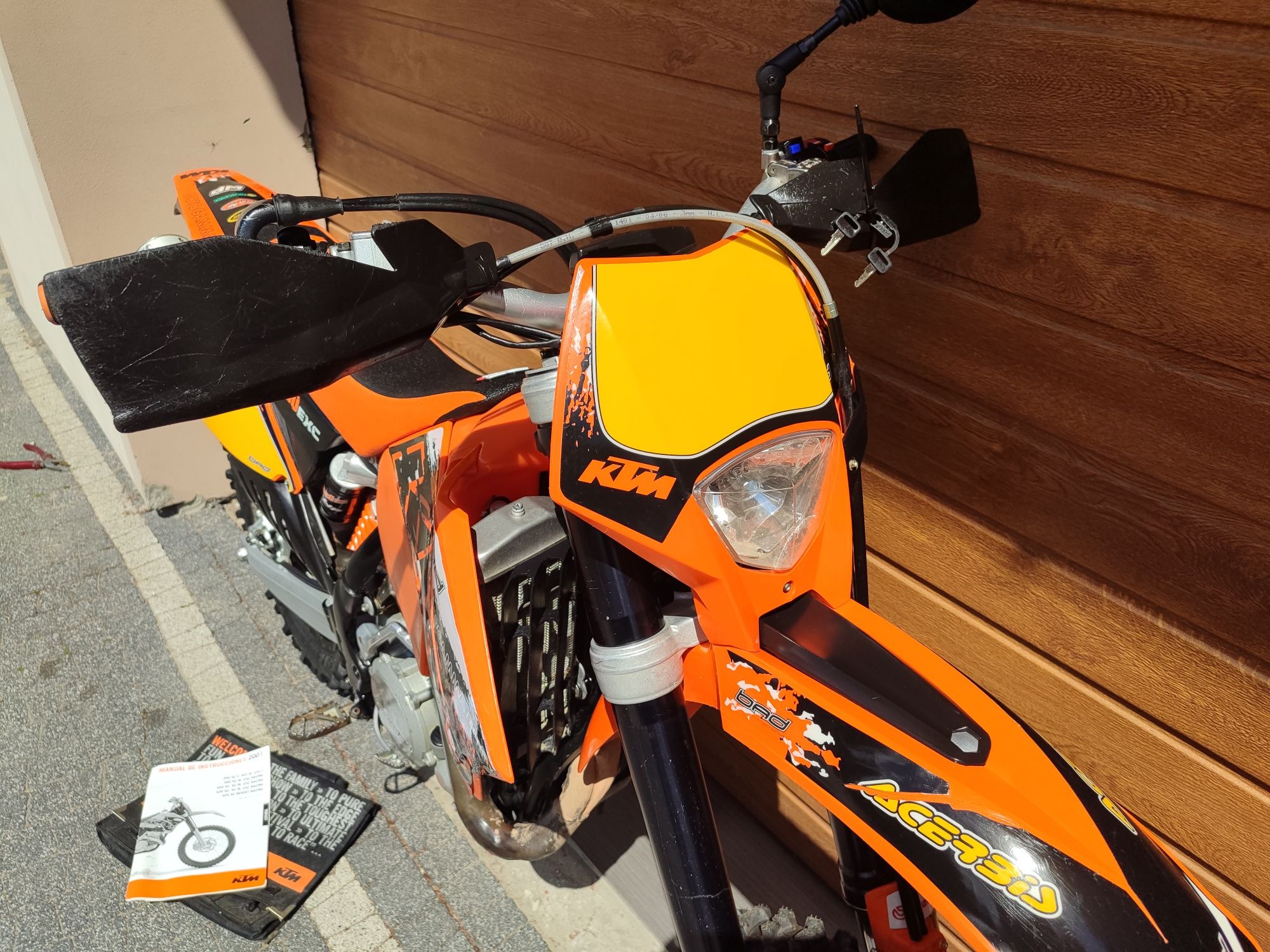 KTM EXC 400 Rfs nie 525 Yamaha wrf