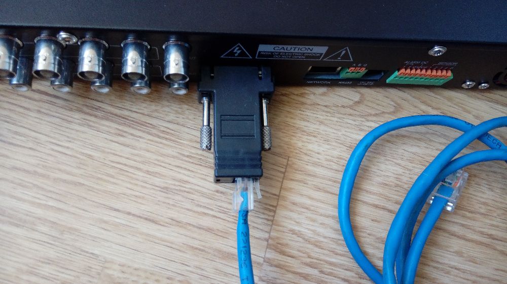 Переходник VGA - RJ45 удлинитель VGA по витой паре (VGA папа male LAN)