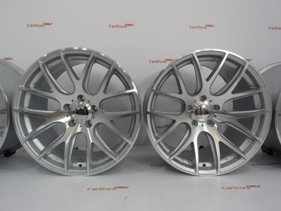 Jantes Look 3SDM 0.01 18 x 8.5 ET35 + 9.5 ET38 5x120 Silver Machined