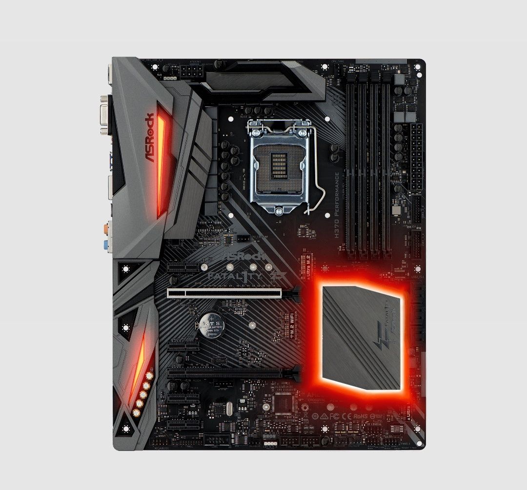 Motherboard Asrock H370 PERFORMANCE + Intel i3 9100f