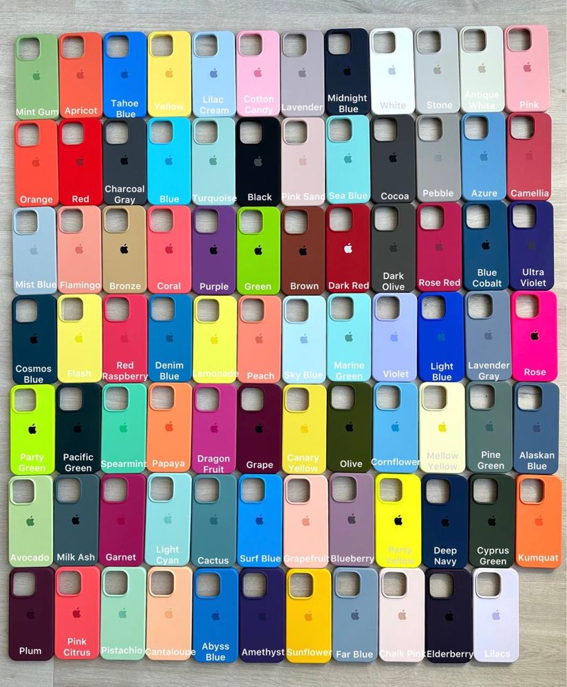 Чохол на Айфон 14 про макс та інші, силіконовий silicone case pro max