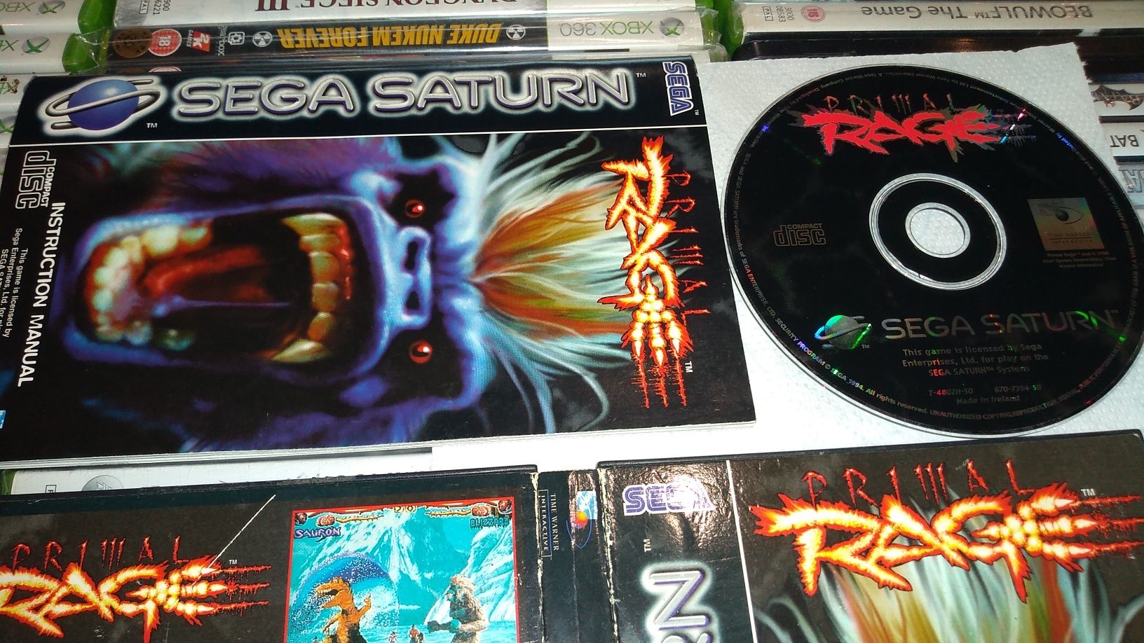 Primal Rage Sega Saturn możliwość zamiany SKLEP Ursus kioskzgrami