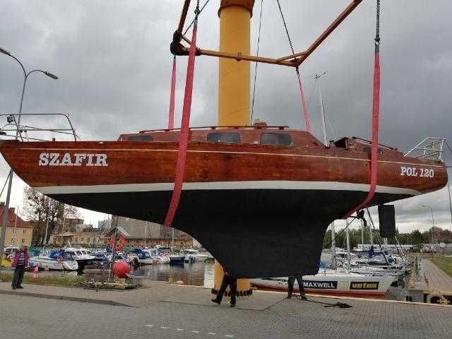 Jacht drewniany s/y Szafir 1967r.