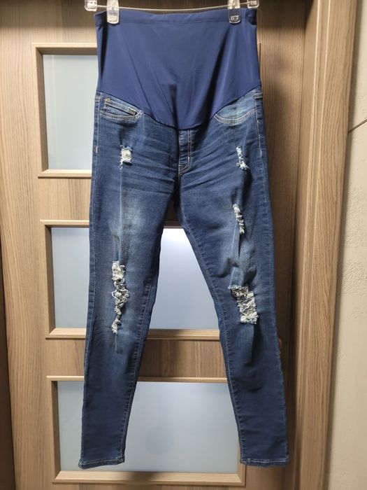 Spodnie ciążowe jeans roz M