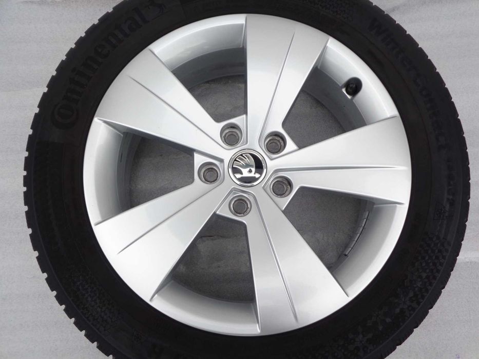 FELGI aluminiowe 17 SKODA SUPERB OCTAVIA KAROQ 5x112 ET41 Oryginalne