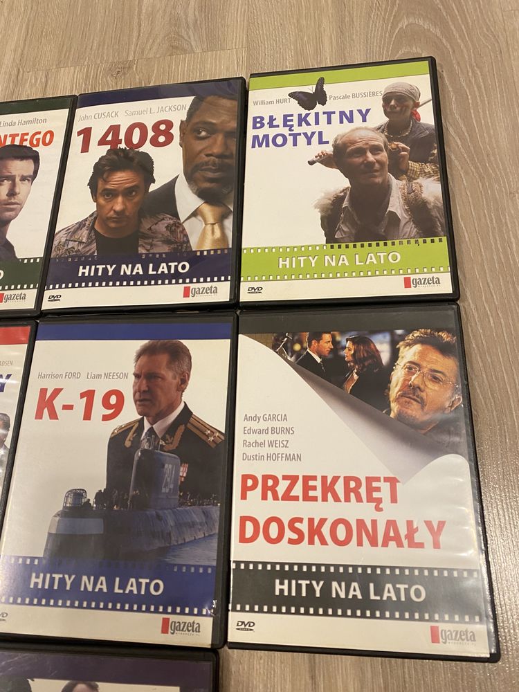 Filmy DVD kolekcja Hity na lato - 7 płyt