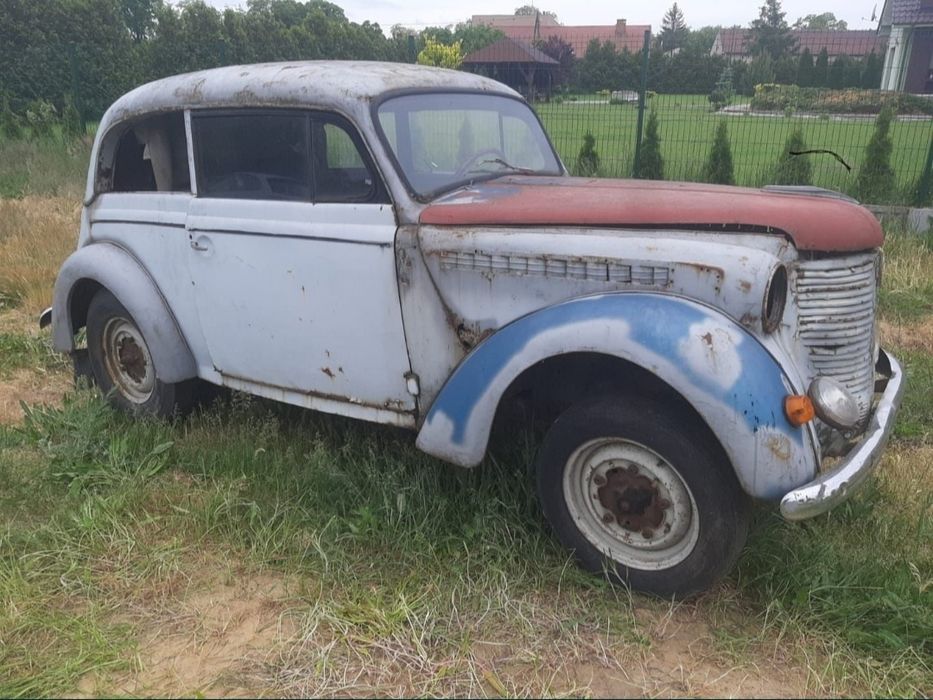 Opel Olimpia 1939r Dokumenty 3 RZESZA