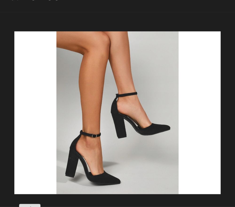 Szpilki koturn stabilne buty sandały