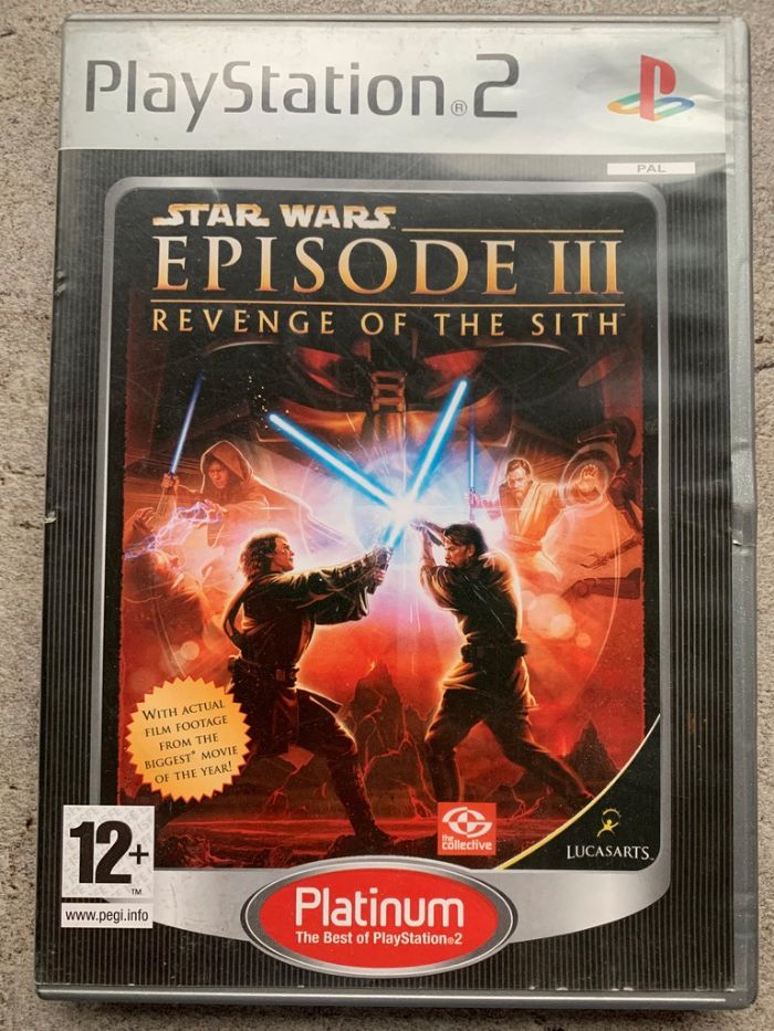 Gra PS2 Star Wars Episode III Revenge og the sith