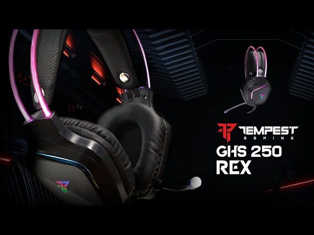 Tempest GHS250 Rex Headset Gaming RGB PC