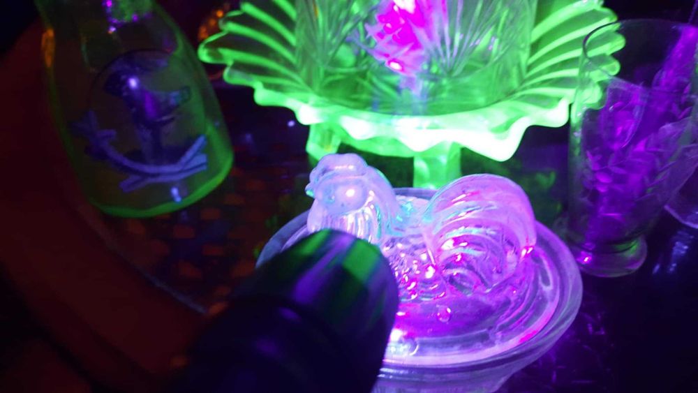 szklane  przedmioty vinitage