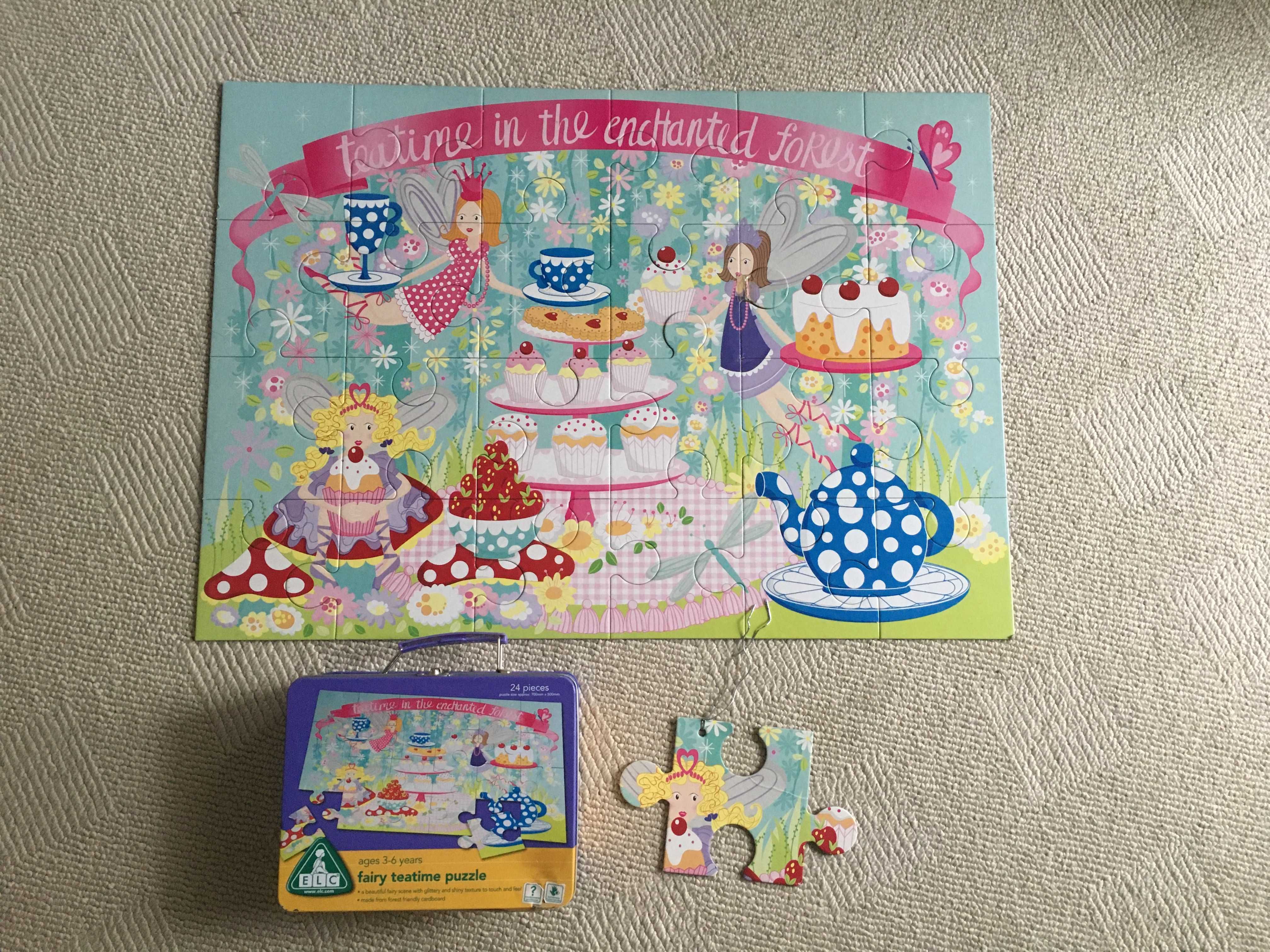 ELC_Puzzle Fairy teatime puzzle_wiek 3-6_duże_24 elementy