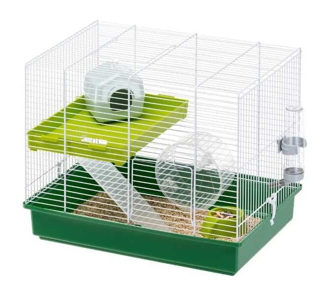 Просторная клетка HAMSTER DUO для хомяков/крыс.NEW.Италия. 46x29x38cм