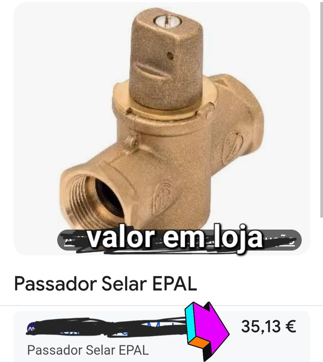 Válvulas de selar.