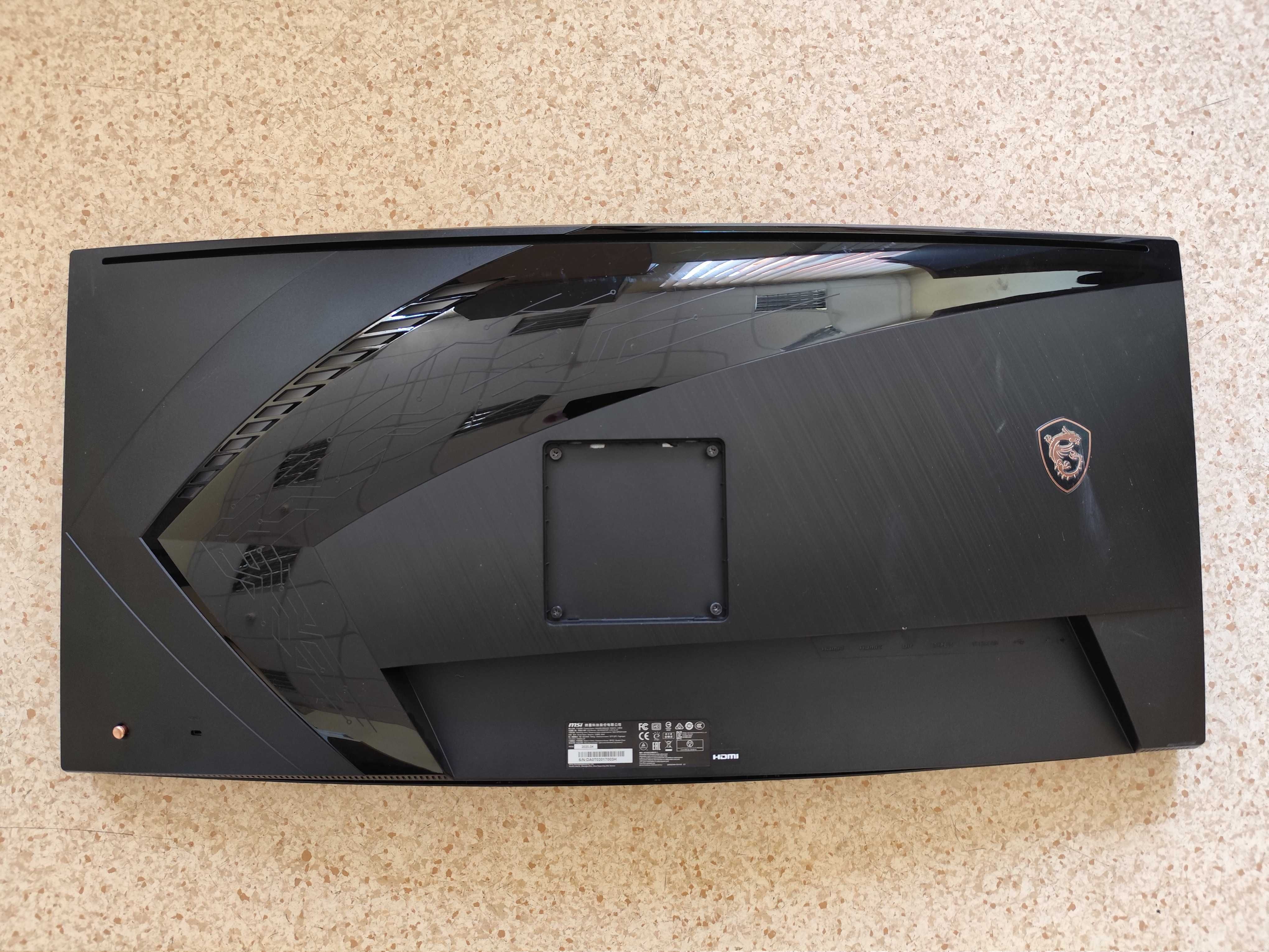 Монитор MSI Optix MPG341CQR. На запчасти. Битая матрица.