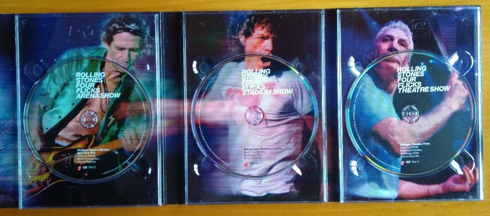 Rolling Stones Four Flicks 4 DVD