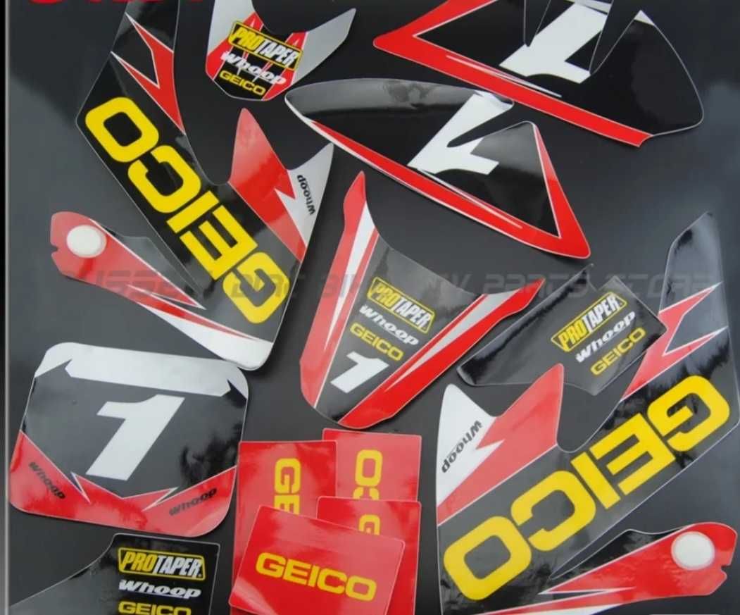 Adesivos para moto/motocross Honda