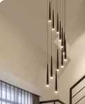 Lampa wisząca nad schody
