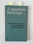 Książka ,,Z zagadnień frazeologii” Lewicki