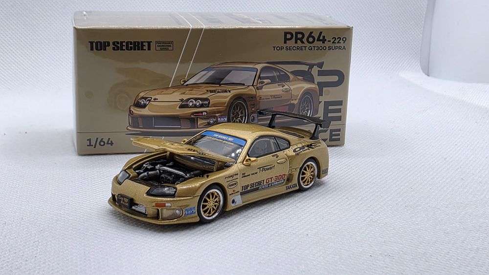 Pop Race Toyota Supra Top Secret GT-300, gold