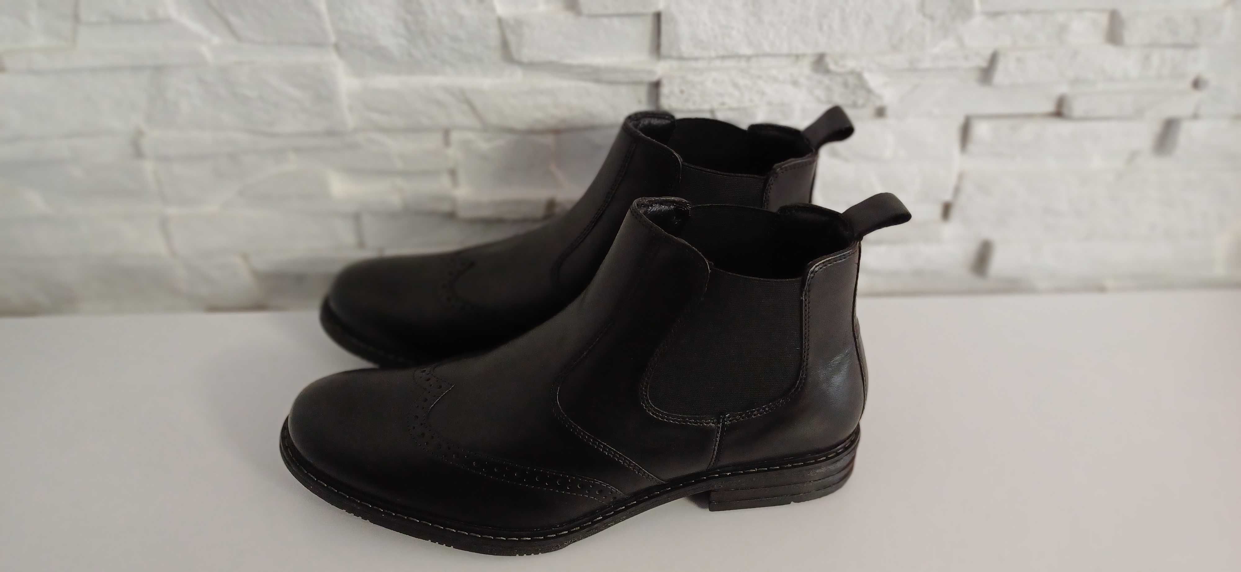 Nowe sztyblety GOSOFT SWISS Comfort roz.44 wkł.30,5 cm.