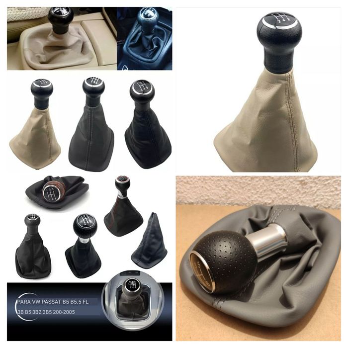 Manete VW Passat Audi A4 alavanca punho fole moca mudanças velocidades
