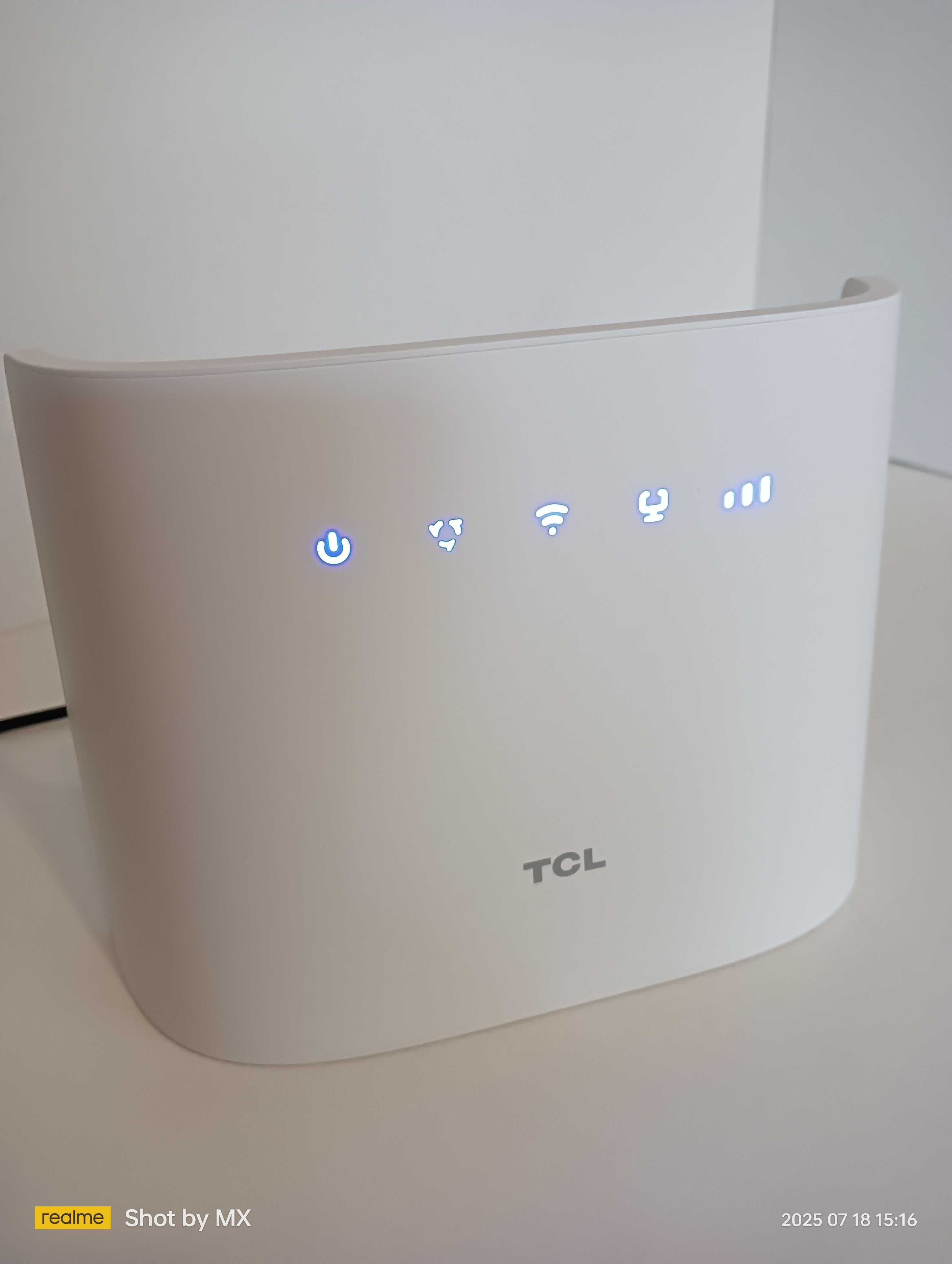 Router LTE 4G na kartę SIM WiFi 5GHz gniazdo telefonu modem TCL HH63V1