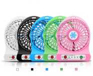 Акция Вентилятор  настольный  с аккумулятором 18650  USB  mini Fan