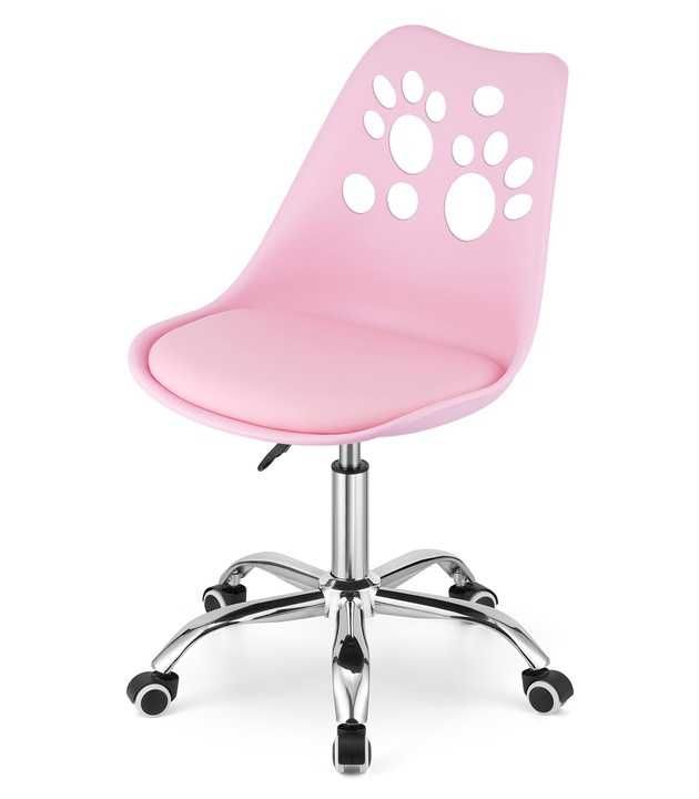 Krzesło biurkowe JACK różowy