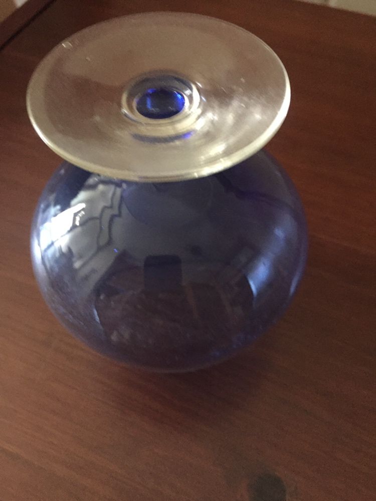 Copo wiskey azul