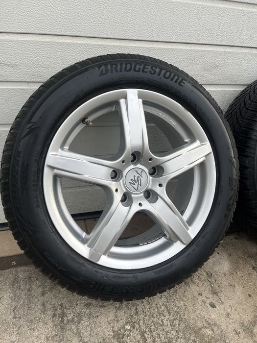 Koła zimowe 5x112 R16 Volkswagen VW Seat Skoda ET42 felgi 205/55R16