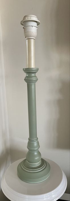 Podstawa lampy w kolorze miętowym