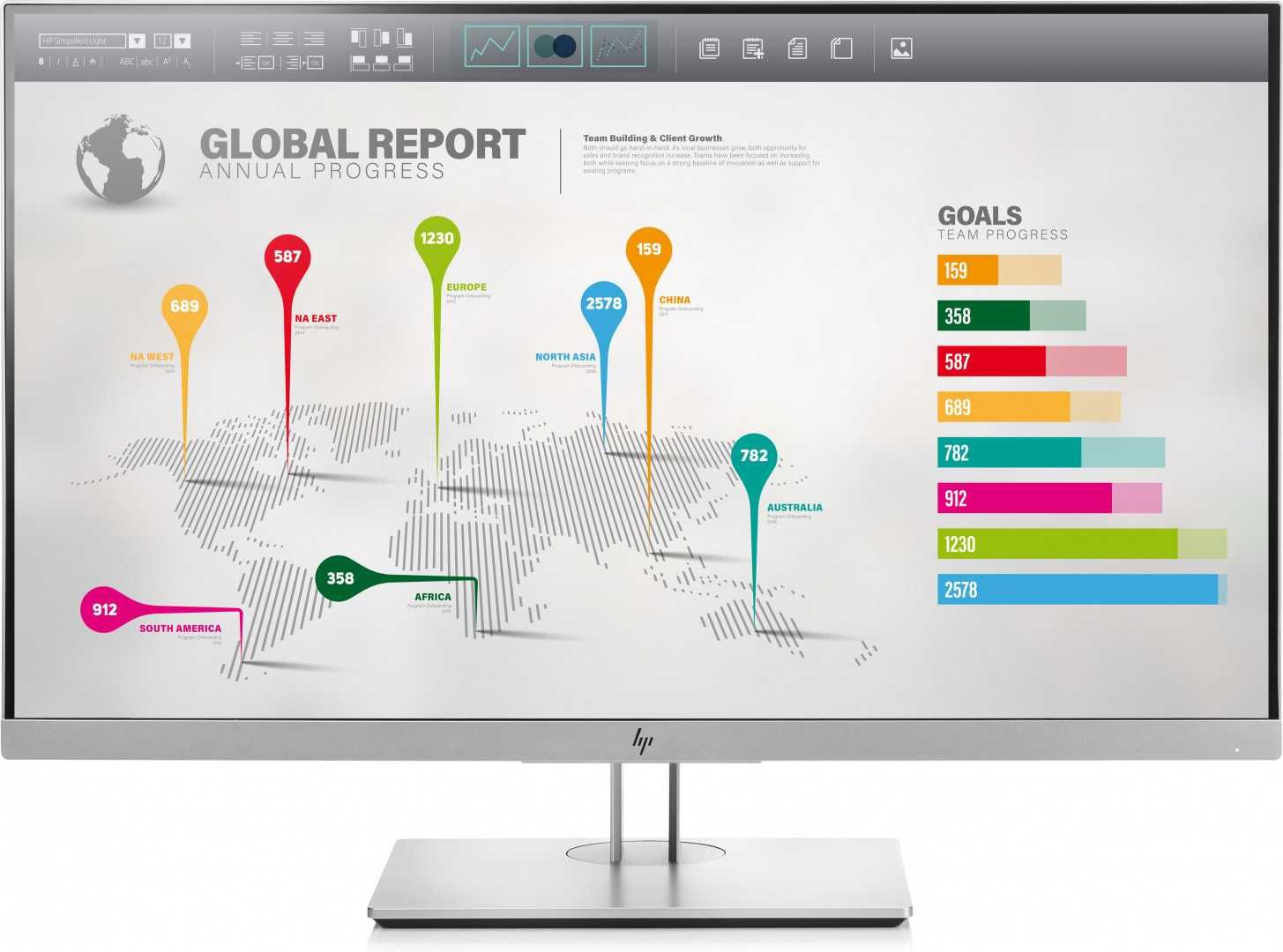 Monitor LED HP EliteDisplay E273q 27 " 2560 x 1440 px IPS Bezramkowy