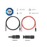 Kabel połączeniowy MC-4 Przewód solarny 4mm2 z MC4 IP68 2x6 metry