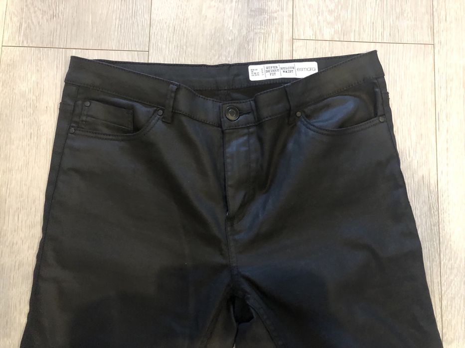 Spodnie woskowane Esmara Super Skinny Fit