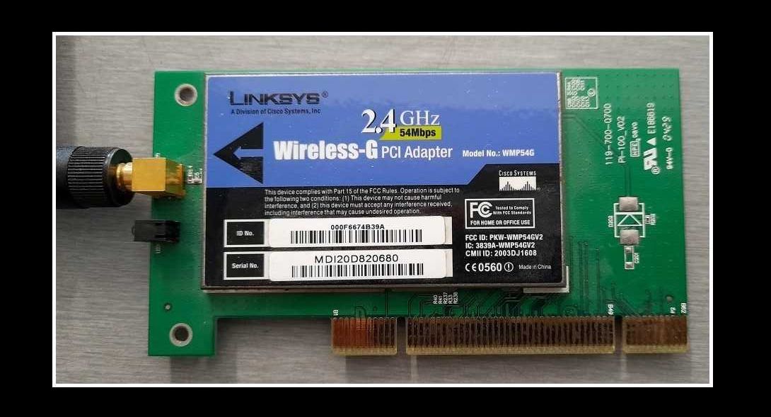 Placa de Rede 'Linksys'