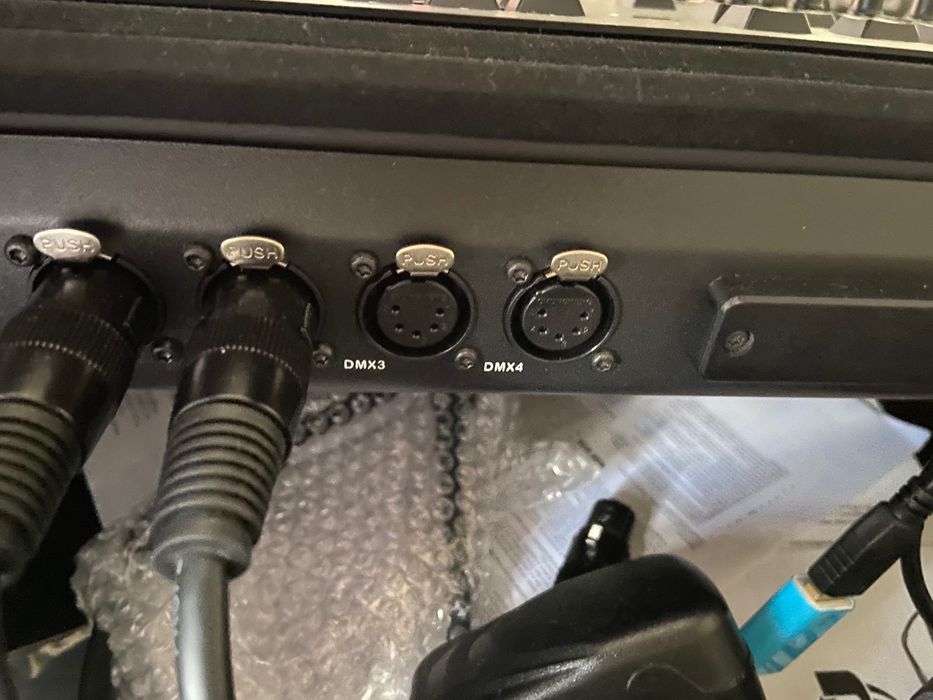 Mesa de luzes dmx