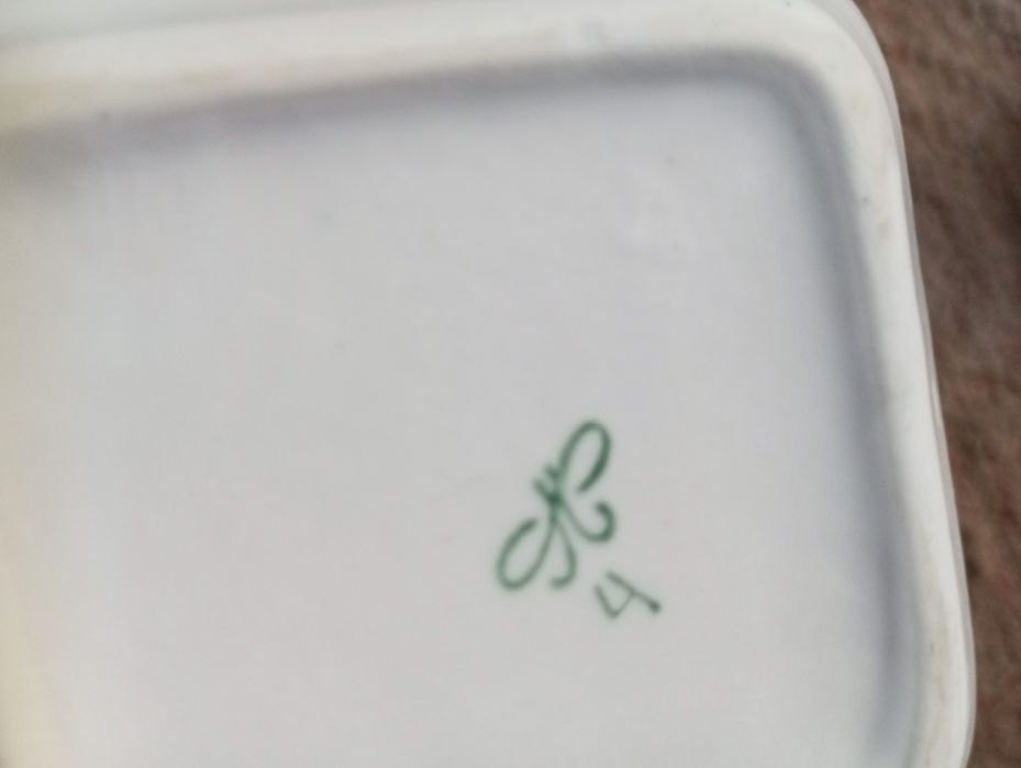 Чайница фарфоровая большая Полонное СССР ёмкость для сыпучих