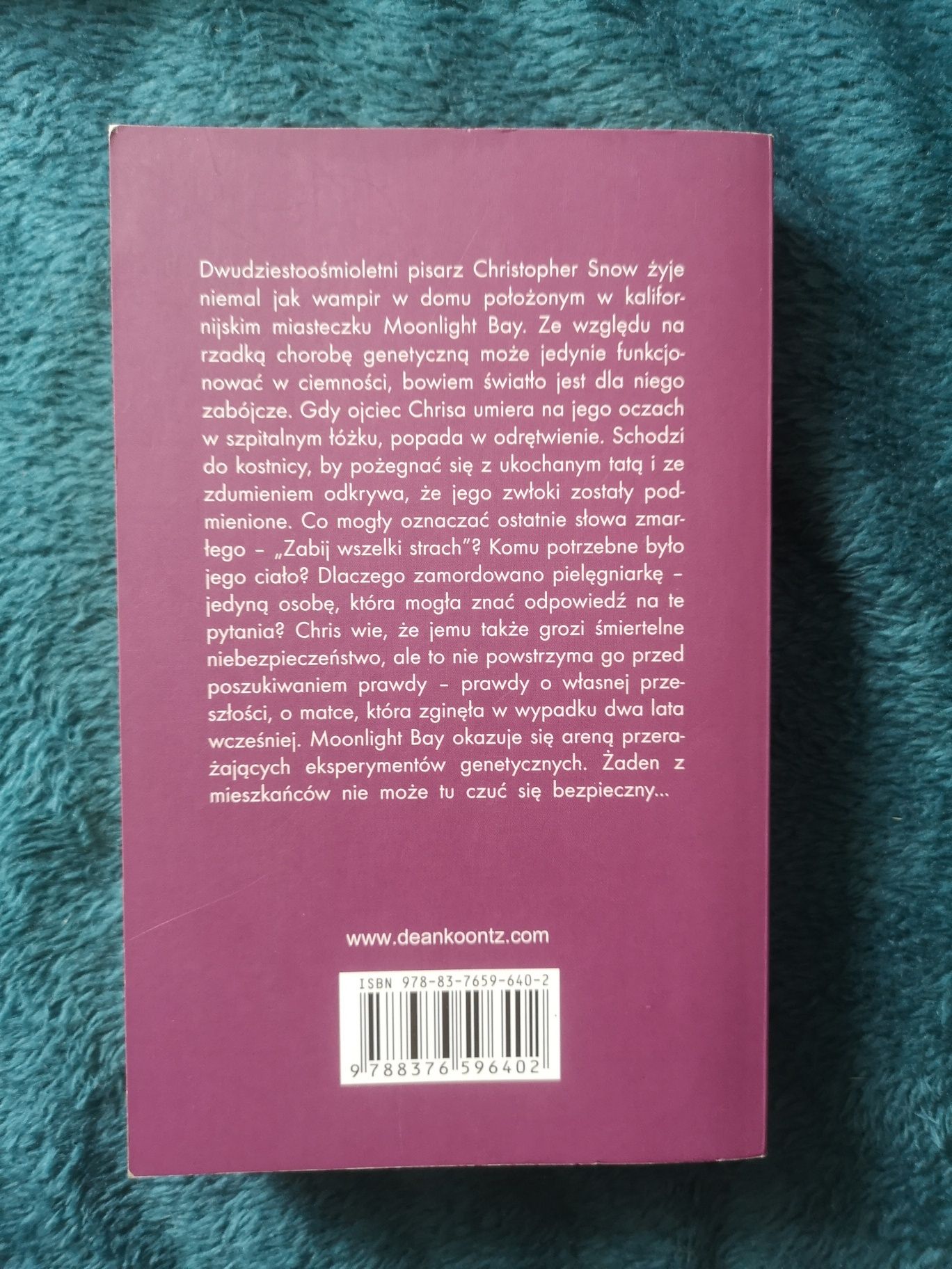 Dean koontz - oszukać strach wydanie kieszonkowe