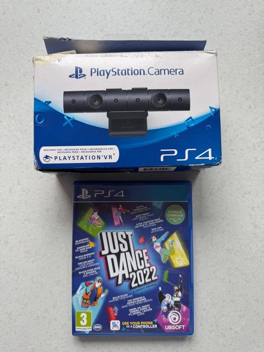 Kamera ps4 + just dance 2022