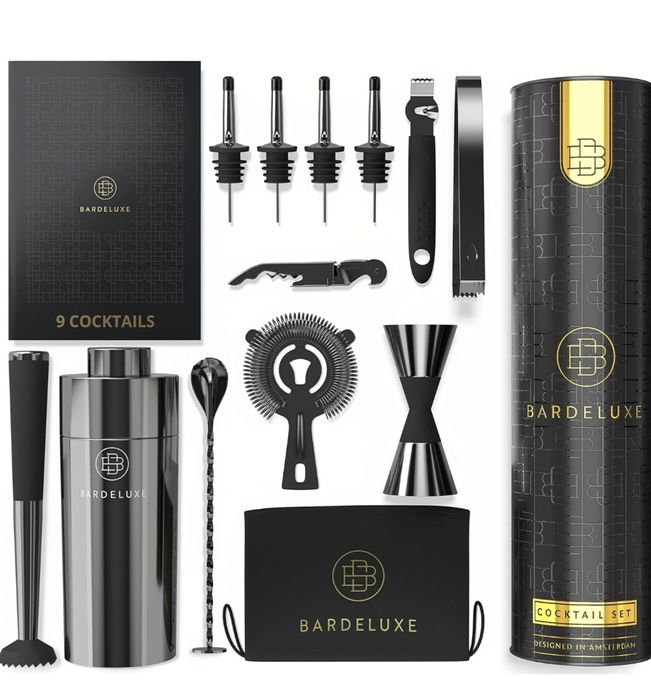 Zestaw barmański do drinków i koktajli Bar DeLuxe