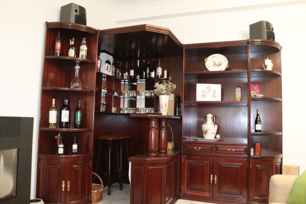 Moveis sala madeira maciça