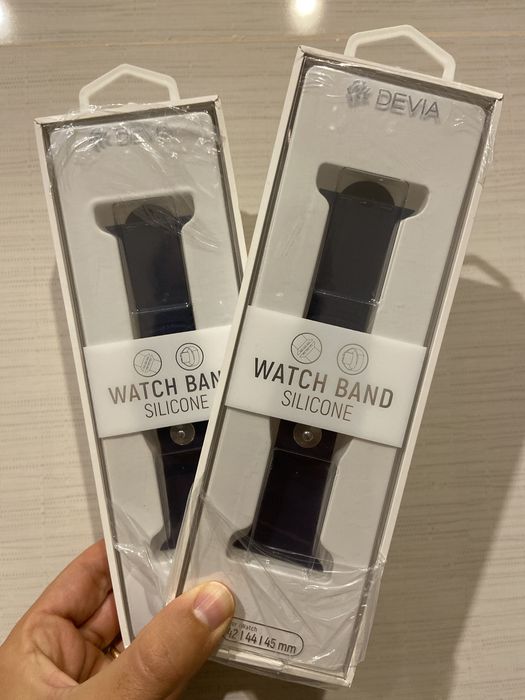 2 x Pulseira Silicone Apple Watch (44/45 mm) NOVA